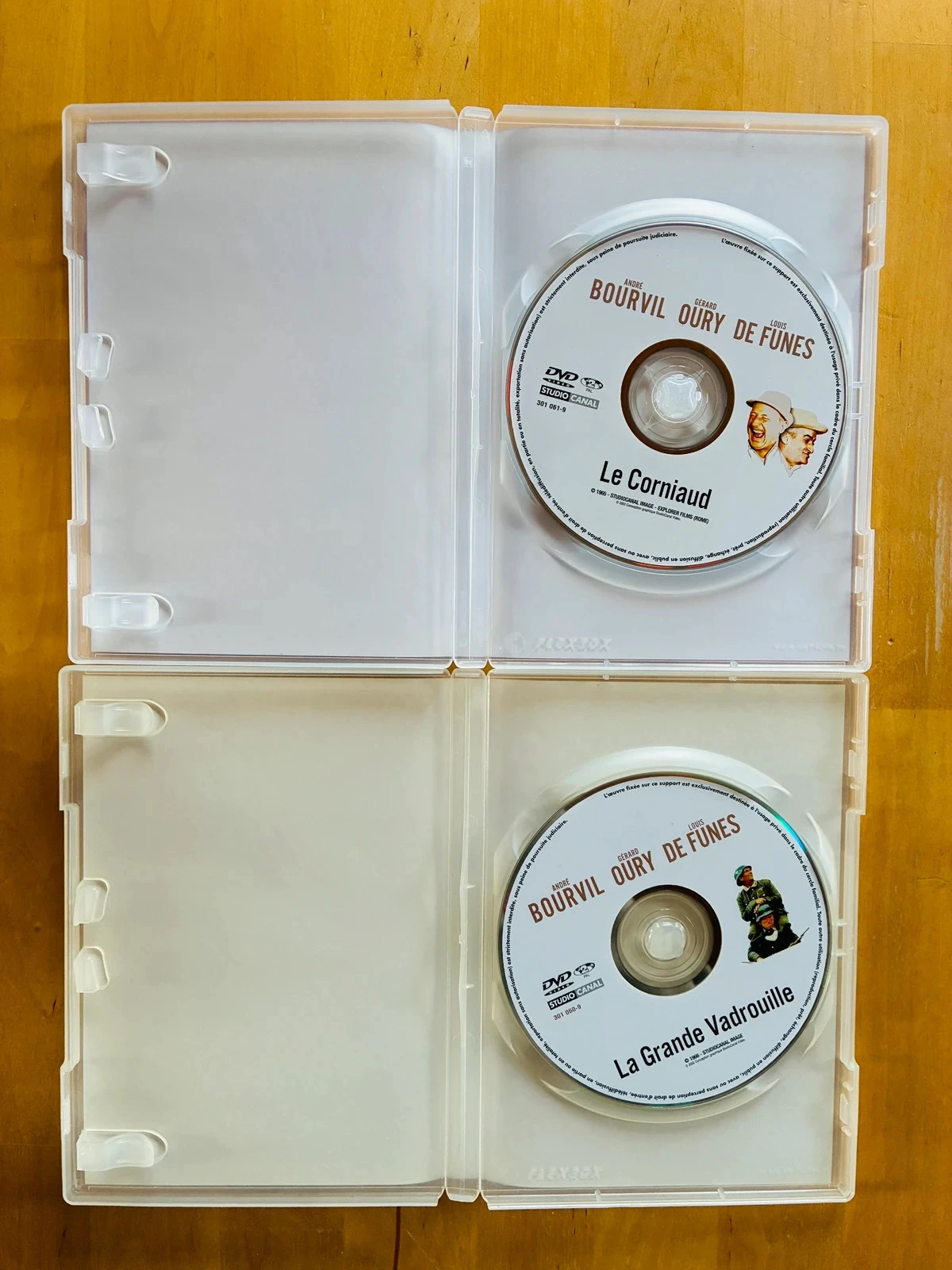 Lot 2 DVD comédias cultas de Gérard Oury: Le Corniaud e La Grande Vadrouille. – photo 2